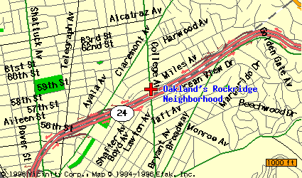 Map Of rockridge